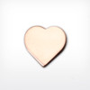 Copper Blank Heart Stamped Shape for Enamelling & Other Crafts