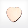 Copper Blank Heart Stamped Shape for Enamelling & Other Crafts