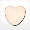 Copper Blank Heart Stamped Shape for Enamelling & Other Crafts