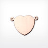 Copper Blank Heart Stamped Shape for Enamelling & Other Crafts