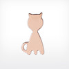 Copper Blank Cat Stamped Shape for Enamelling & Other Crafts
