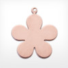 Copper Blank Daisy Stamped Shape for Enamelling & Other Crafts