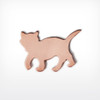 Copper Blank Cat Stamped Shape for Enamelling & Other Crafts