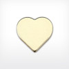 Brass Heart, 13mm- Pack of 10 (486-BR)