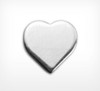 Aluminium Heart, v/small - Pack of 10 (789-AL) - SALE PRICE: 50% OFF