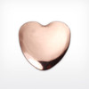 Copper Heart, flat & domed - Pack of 10 (804-CU) - SALE PRICE: 50% OFF