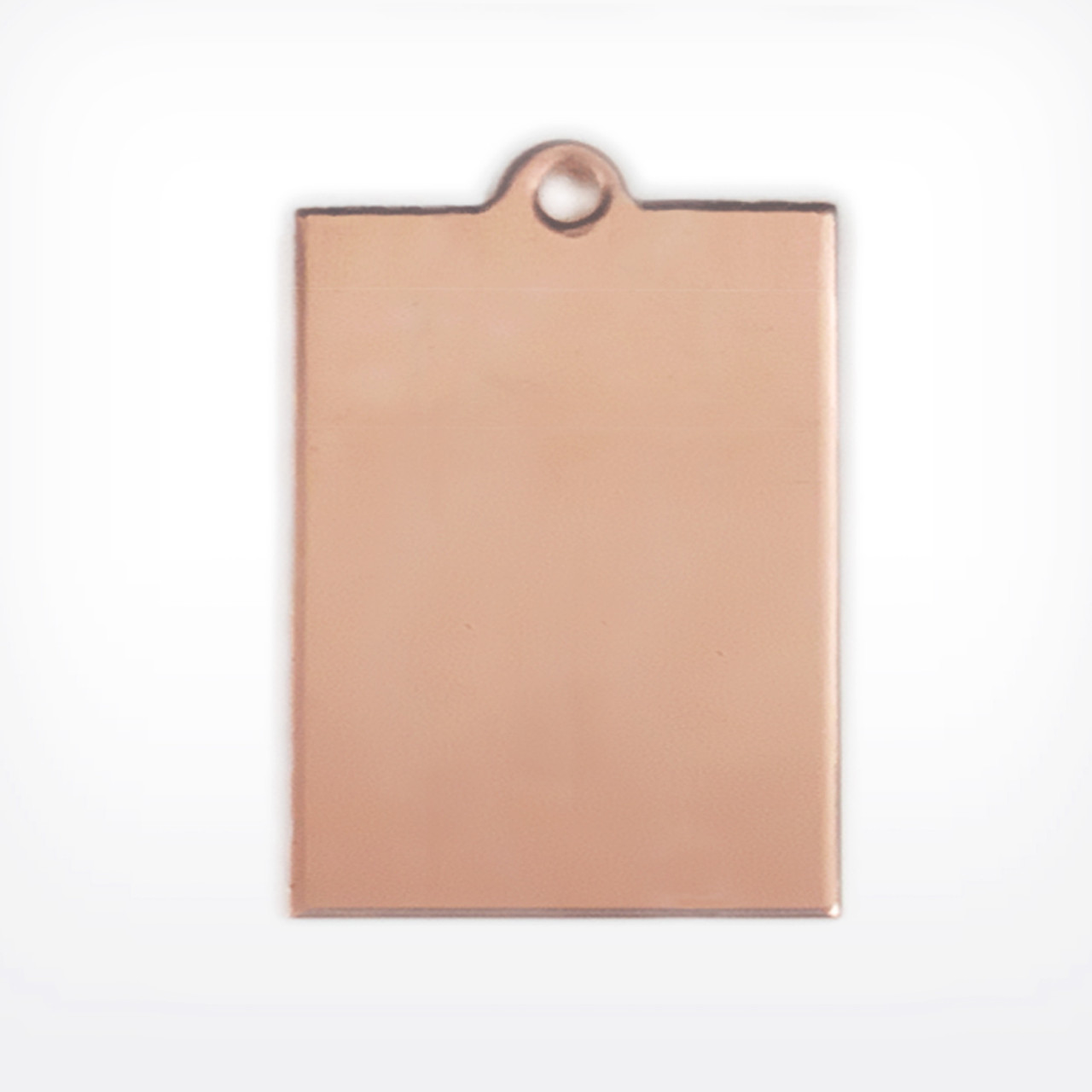 Copper Blank Rectangle Stamped Shape for Enamelling & Other Crafts