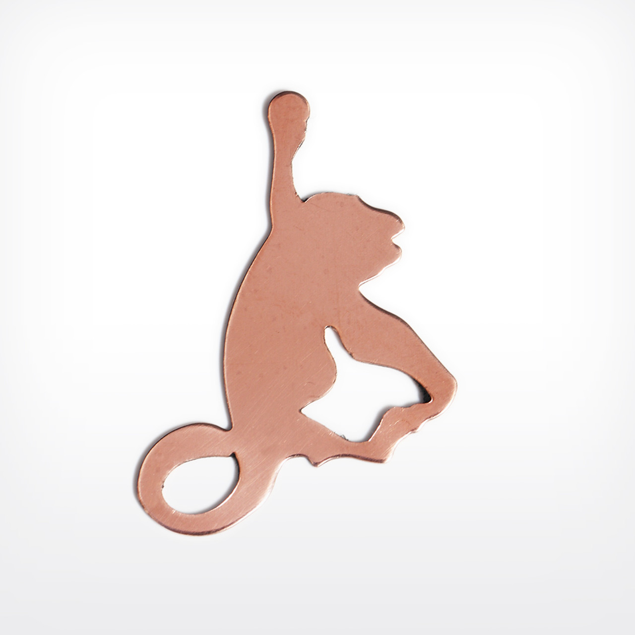 Copper Blank Monkey Stamped Shape for Enamelling & Other Crafts