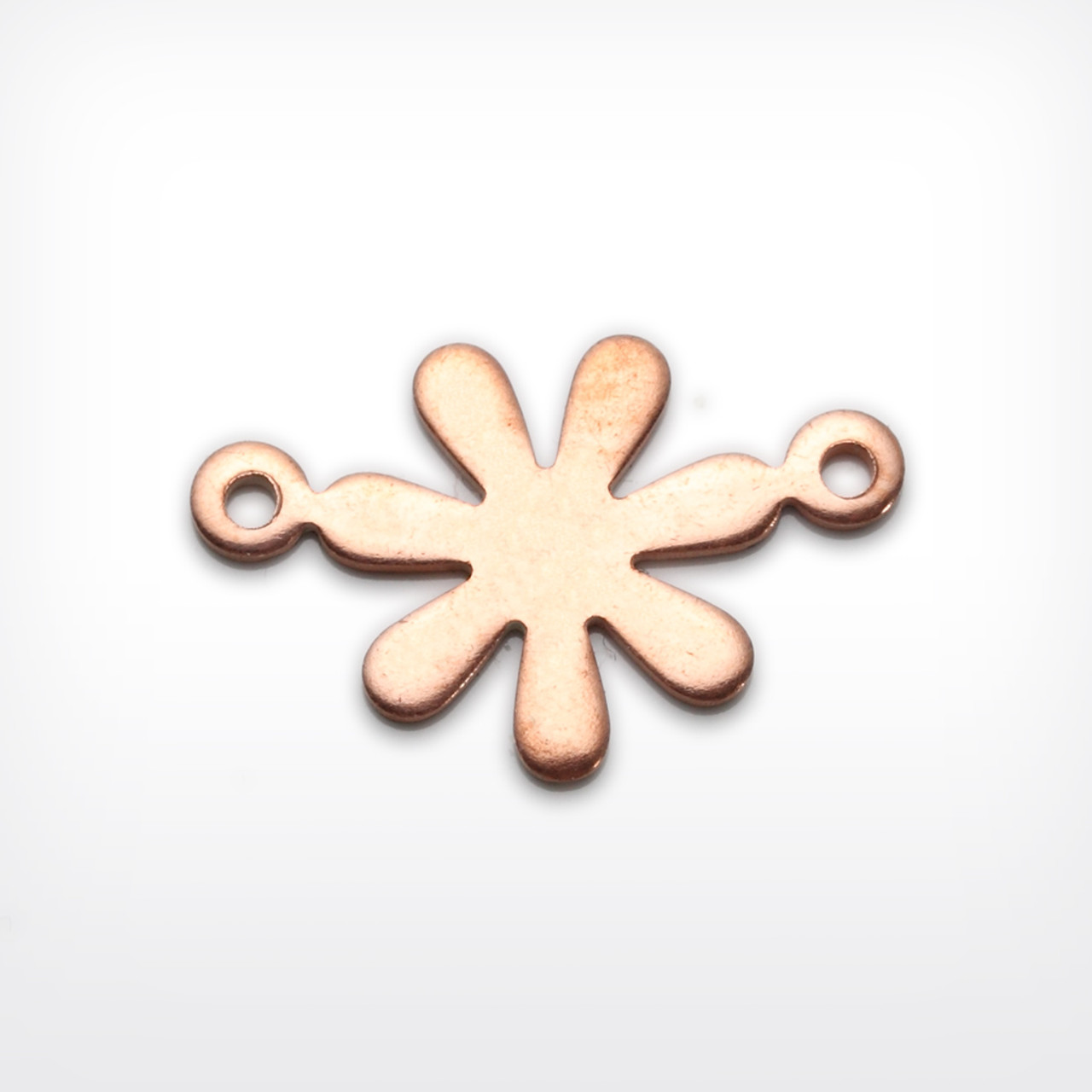 Copper Blank Daisy Stamped Shape for Enamelling & Other Crafts