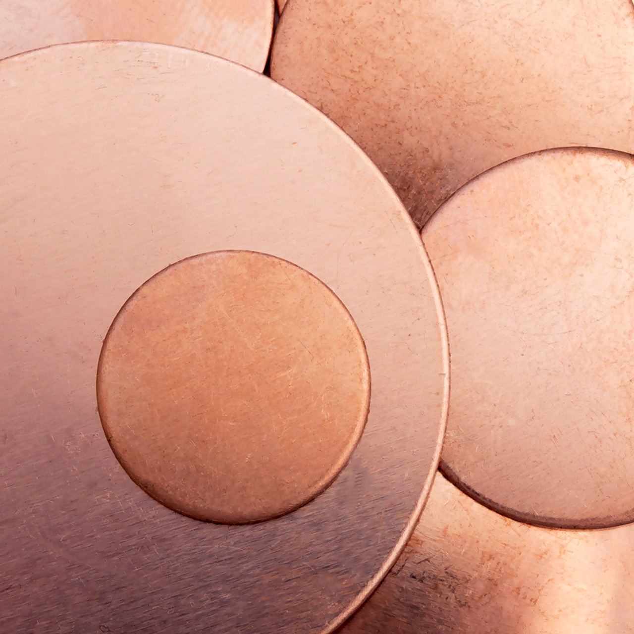 Copper Blank Disc Stamped Shape for Enamelling & Other Crafts