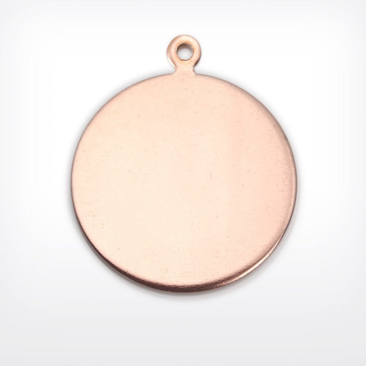 Copper Blank Disc Stamped Shape for Enamelling & Other Crafts