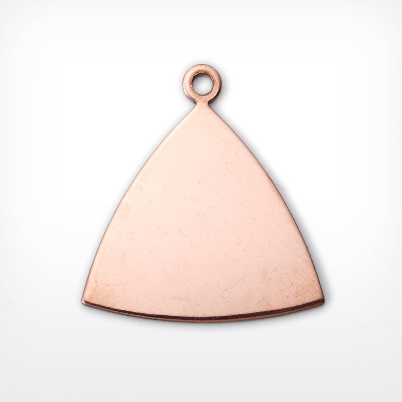 Copper Blank Triangle Stamped Shape for Enamelling & Other Crafts