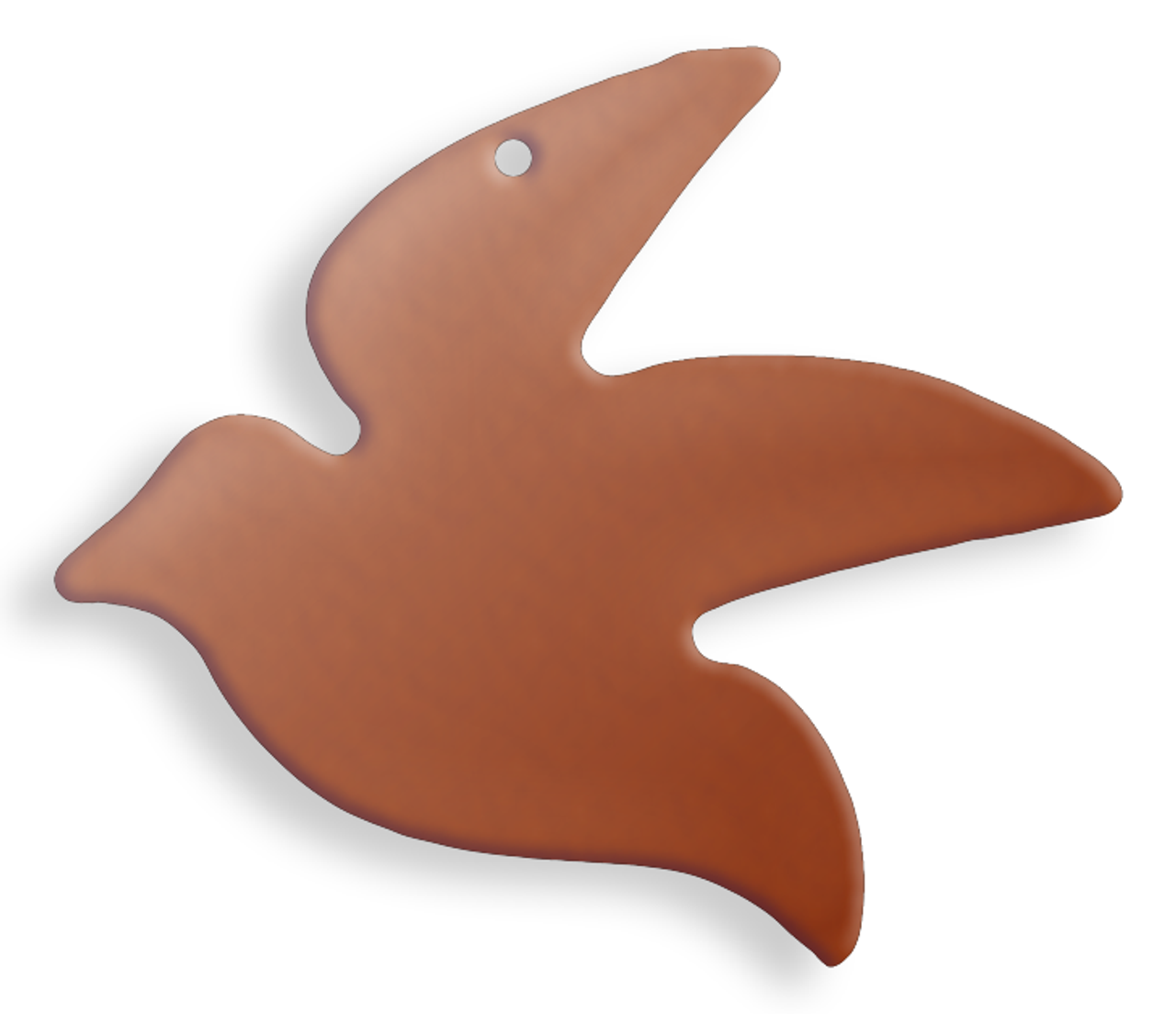 Copper Blank Dove Stamped Shape for Enamelling & Other Crafts