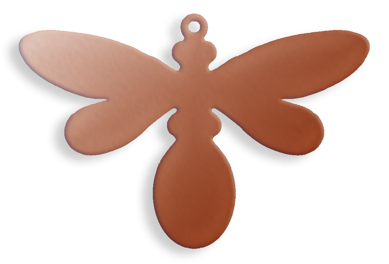 Beefly, medium, lug - 10 Pack (Copper Blank 795)