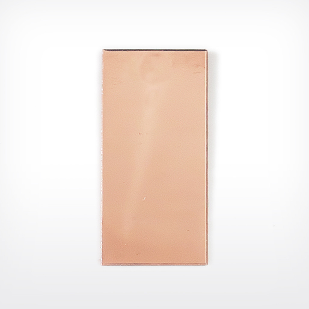 Copper Rectangle, 40x20mm - Pack of 10 (541-CU) - 20 gauge