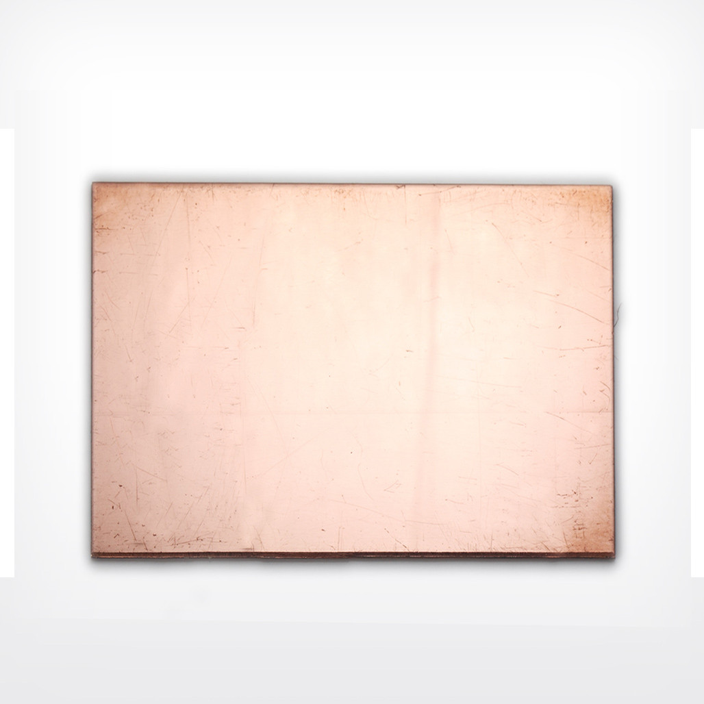 Copper Blank Rectangle Stamped Shape for Enamelling & Other Crafts
