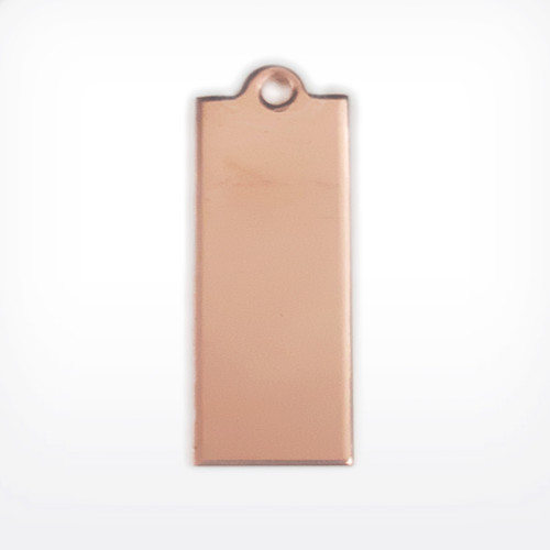 Copper Blank Rectangle Stamped Shape for Enamelling & Other Crafts