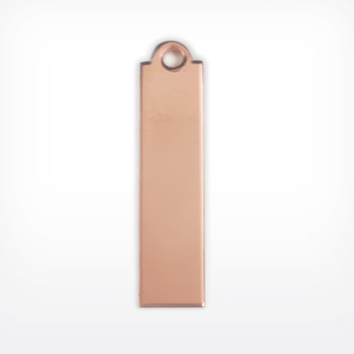 Copper Blank Rectangle Stamped Shape for Enamelling & Other Crafts