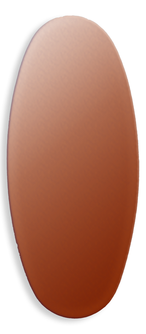 Copper Blank Oval Stamped Shape for Enamelling & Other Crafts