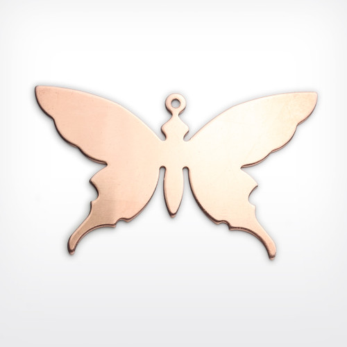 Copper Blank Butterfly Stamped Shape for Enamelling & Other Crafts