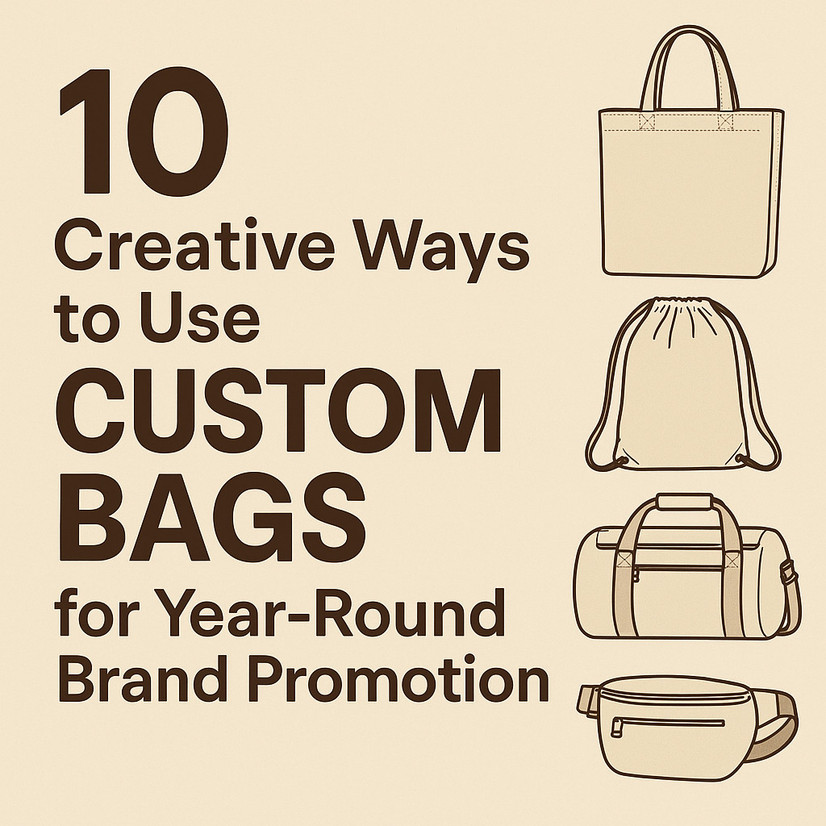 10 Creative Ways to Use Custom Bags for Year-Round Brand Promotion 10 Creative Ways to Use Custom Bags for Year-Round Brand Promotion