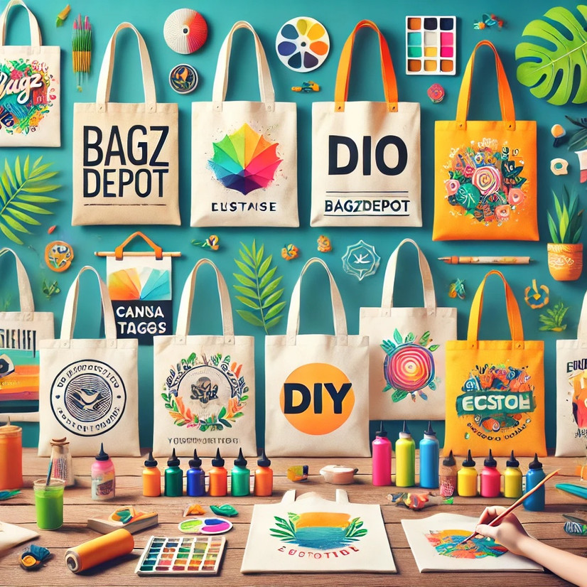 Canvas Tote Bags: The Ultimate Guide to Benefits, Uses, and DIY Ideas with BagzDepot