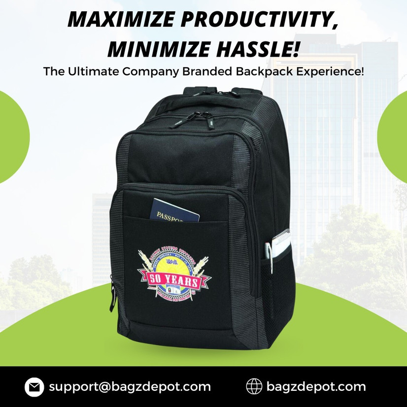 Company Backpacks: Elevate Your Brand with Logo-Printed Bulk Backpacks