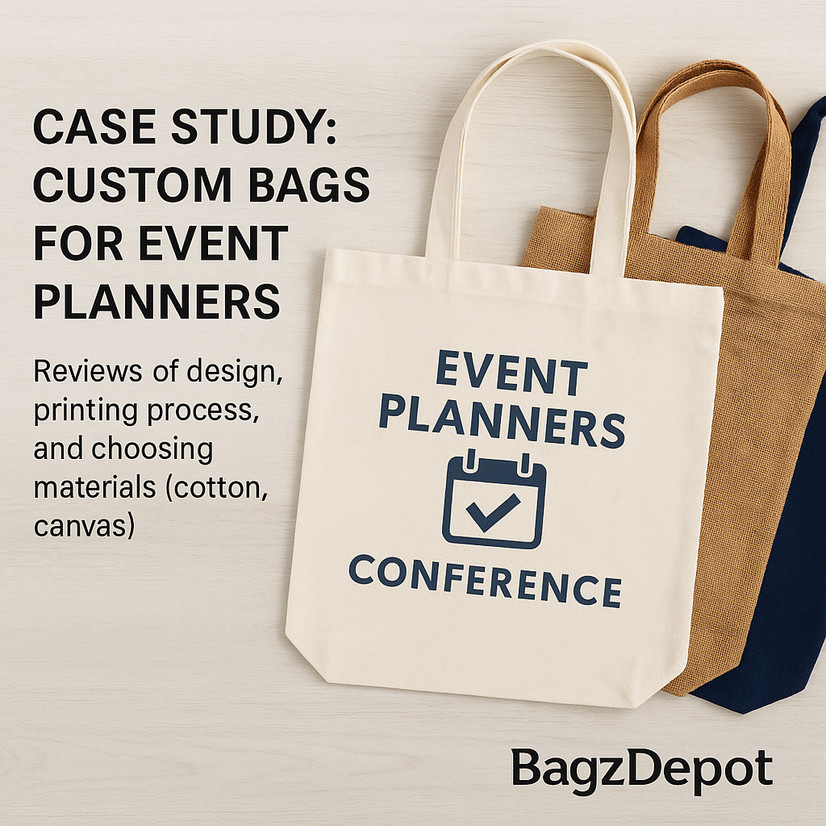 Case Study: How BagzDepot Helps Event Planners Elevate Their Branding with Custom Bags Case Study: How BagzDepot Helps Event Planners Elevate Their Branding with Custom Bags