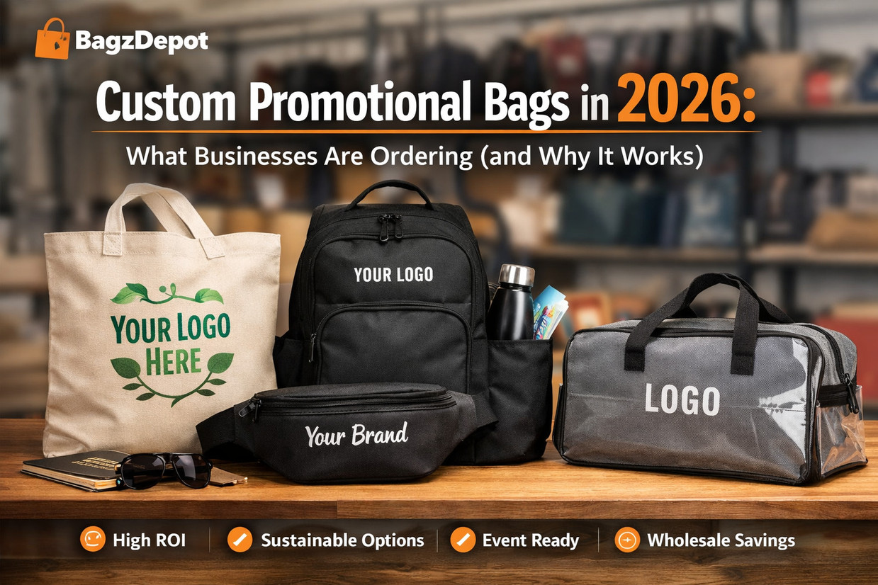 Custom Promotional Bags in 2026: What Businesses Are Ordering (and Why It Works)