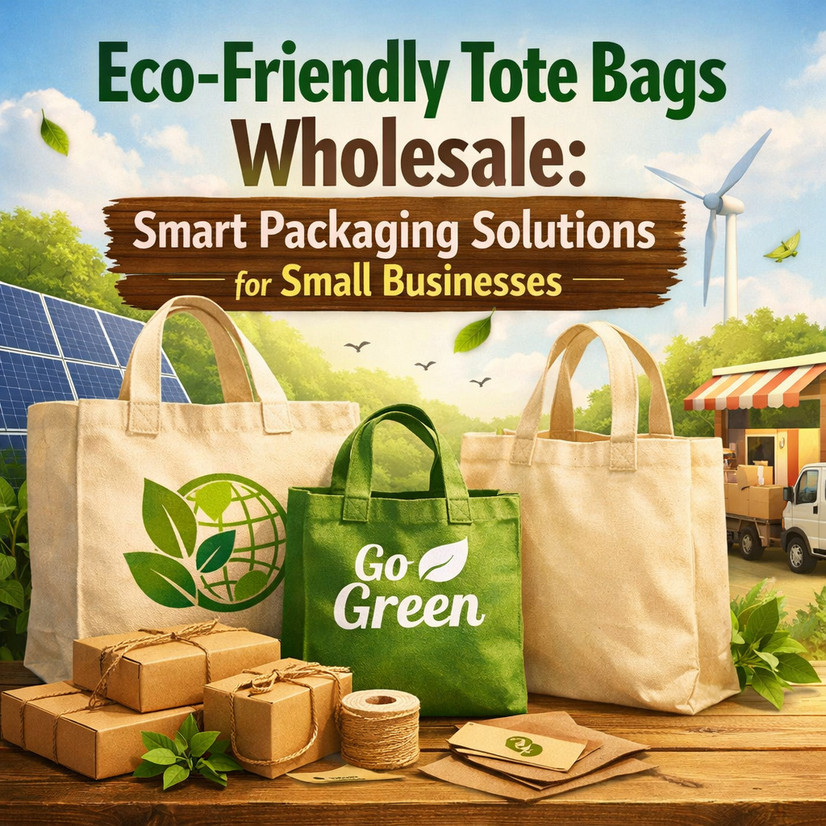 Eco-Friendly Tote Bags Wholesale: Smart Packaging Solutions for Small Businesses