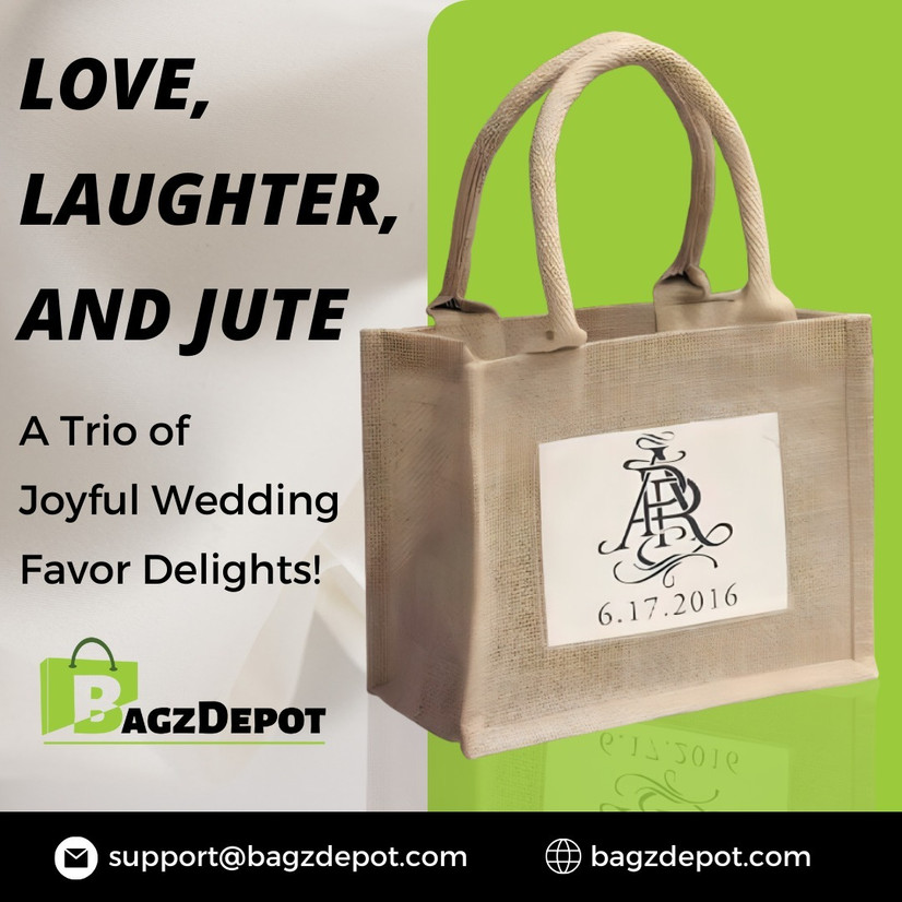 Unwrapping Elegance: Jute Burlap Gift Bags and Favor Bags