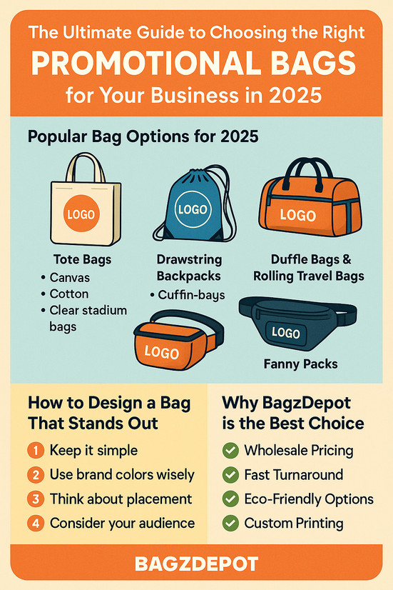 The Ultimate Guide to Choosing the Right Promotional Bags for Your Business in 2025