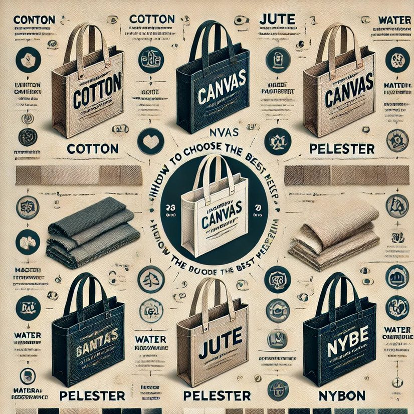 Tote Bag Materials Guide: How to Choose the Best Fabric for Your Needs