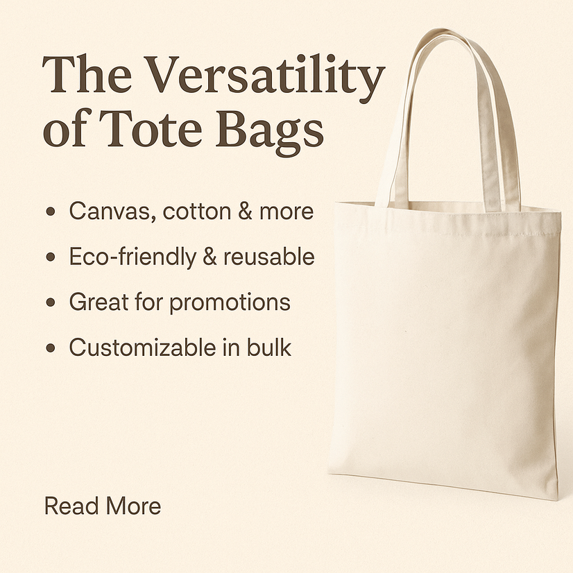 Why BagzDepot is Your Ultimate Destination for Promotional and Custom Tote Bags