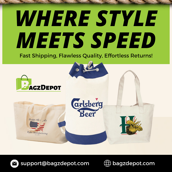 BagzDepot: Your One-Stop Shop for Wholesale Canvas Bags