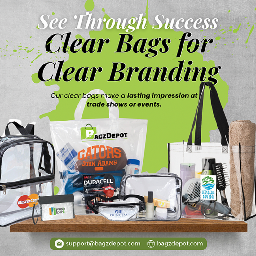 The Ultimate Guide to Clear Bags: Why They’re Essential for Every Event and Business