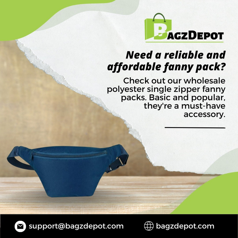 Fanny Packs Unleashed: BagzDepot's Wholesale Marvel with Custom Printing Mastery