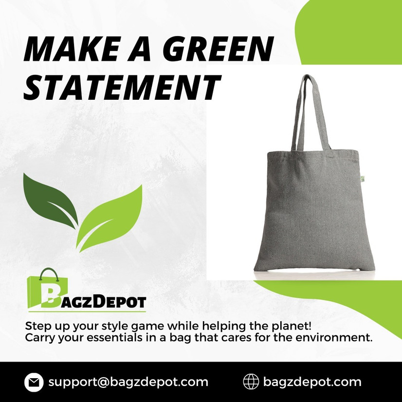 Sustainable Style: Wholesale Recycled Canvas Tote Bags