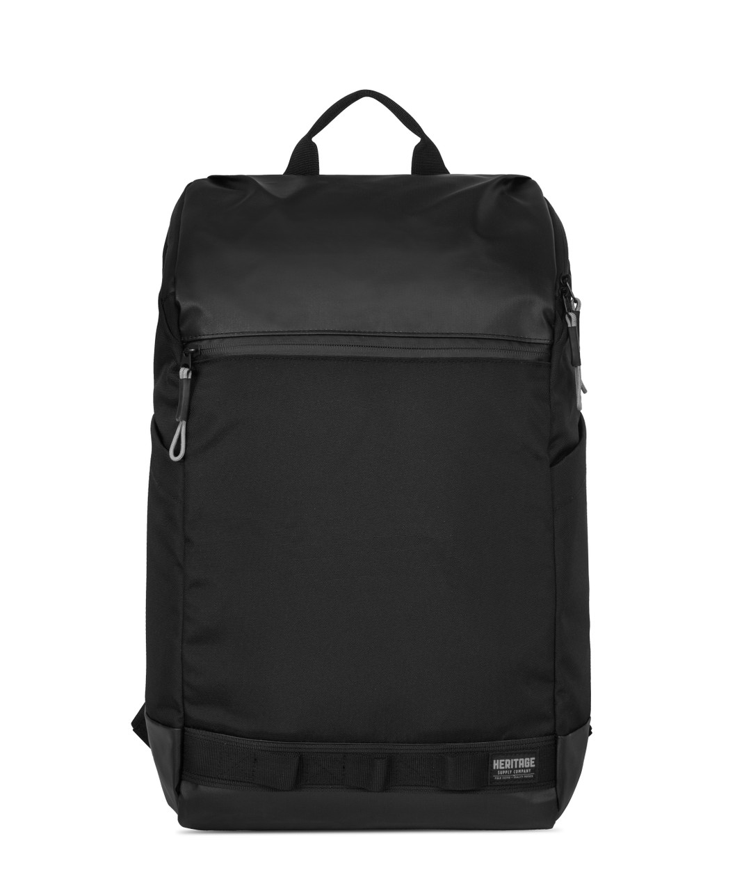 black backpack with zippered main compartment with padded laptop sleeve 24-pack Bulk 18" Soft Touch w Travel boldly with our convertible zippered backpack tote JanSport Journey Pack Backpack