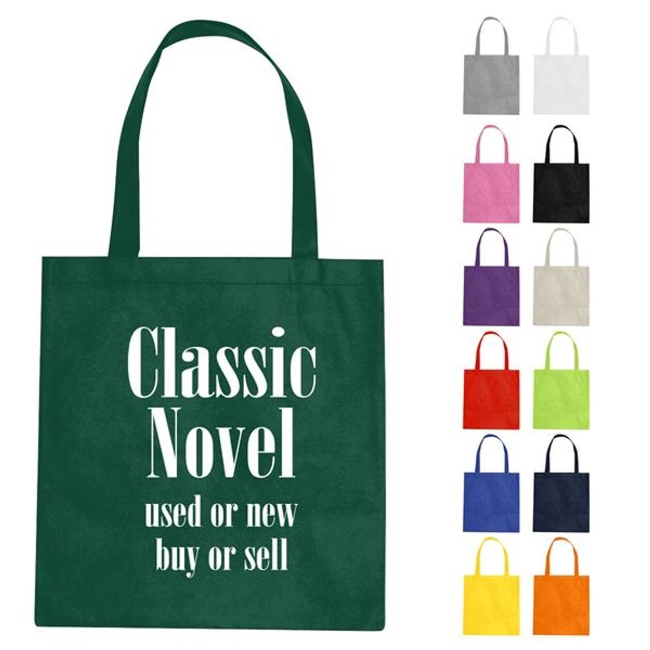 Custom Print White Cotton Tote Bags