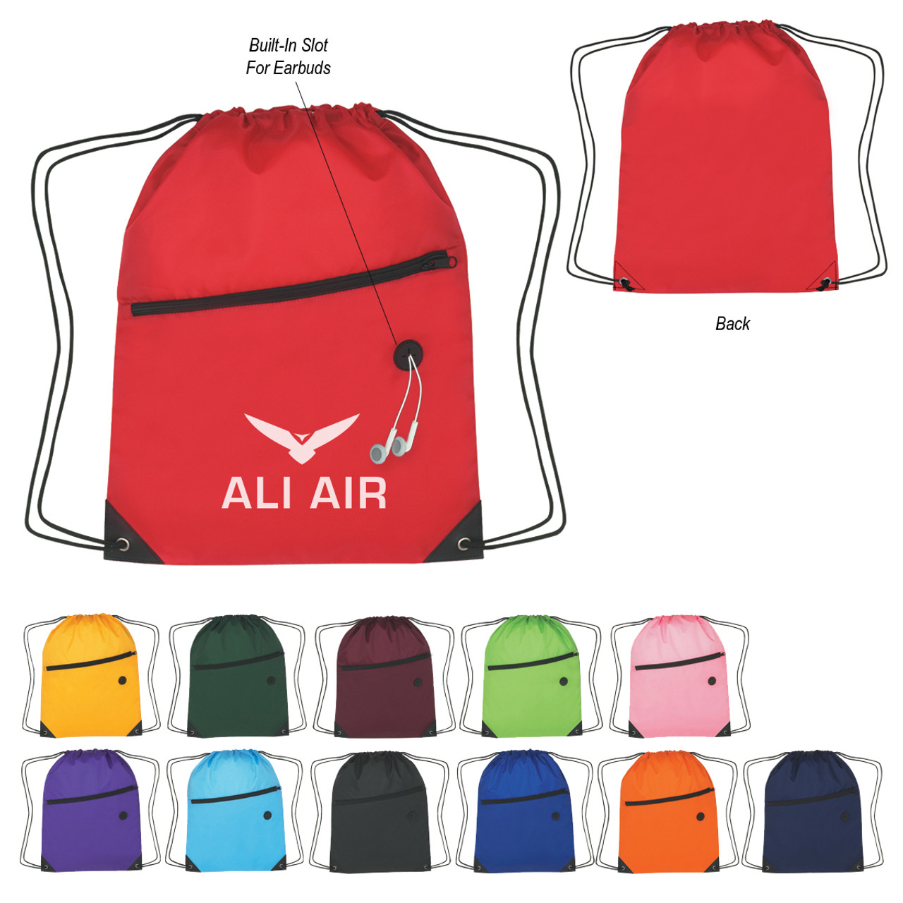 Polyester Drawstring Bag