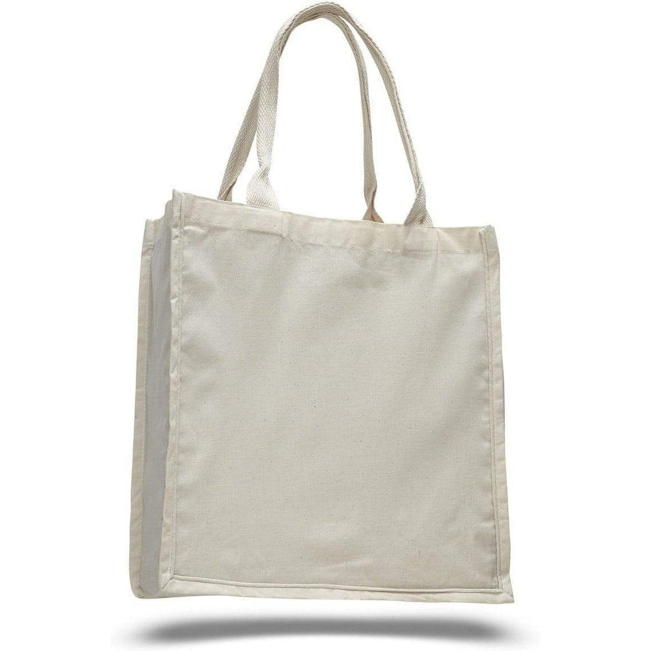 Custom Print White Cotton Tote Bags