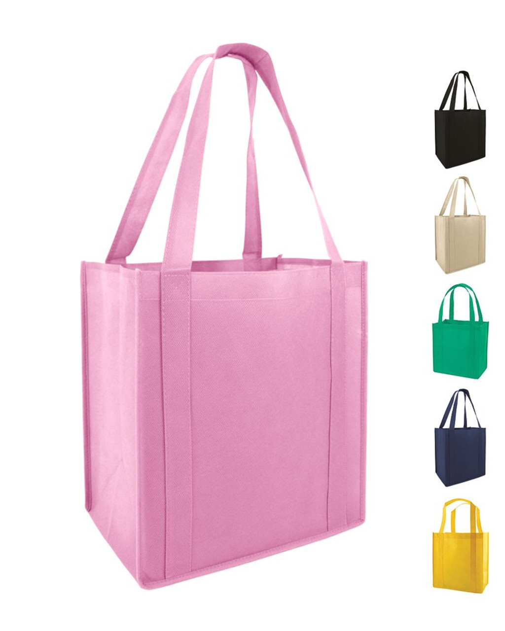 Reusable Bags | Green Non-woven Polypropylene Bags - Precious Packaging