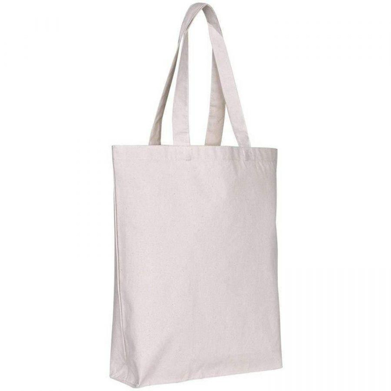 Wholesale Canvas Tote Bags with Gusset | BagzDepot