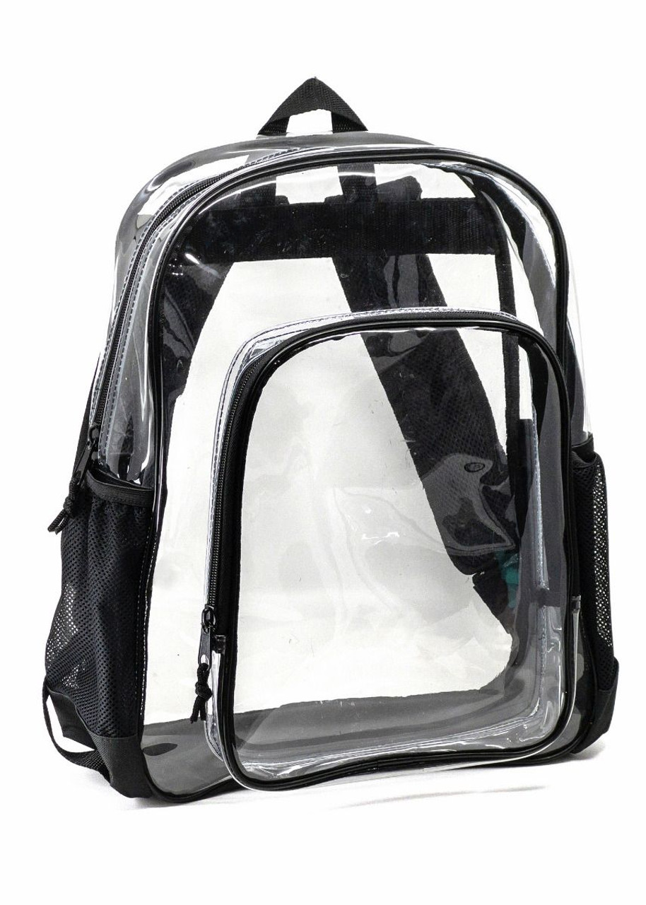 Wholesale Soft Clear Backpacks in Bulk