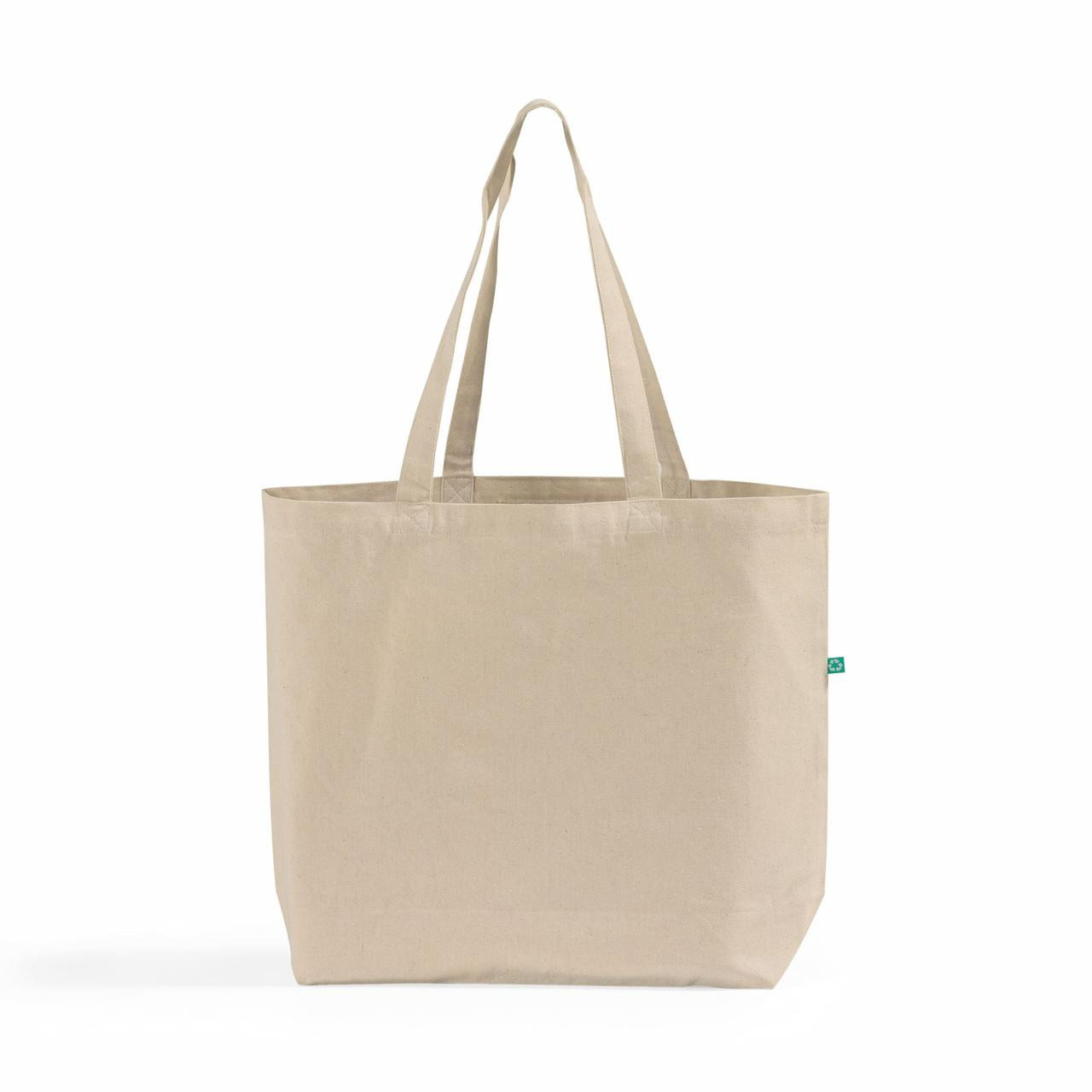 Recycled Canvas Tote Bags - Sustainable, Eco-Friendly, 19