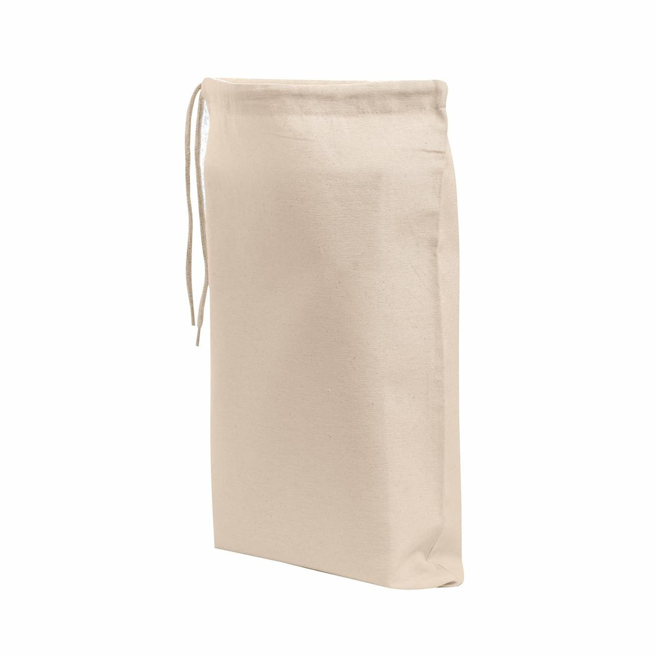 Wholesale Natural Cotton Drawstring Shoe Bags | Eco-Friendly