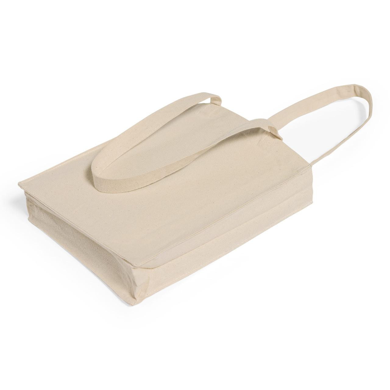 Wholesale Canvas Book Tote Bags - 100% Cotton, 12 oz. Fabric Weight