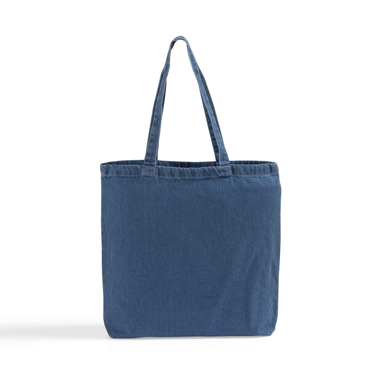 Wholesale Denim Twill Tote Bags - 100% Cotton, 10 oz, 16