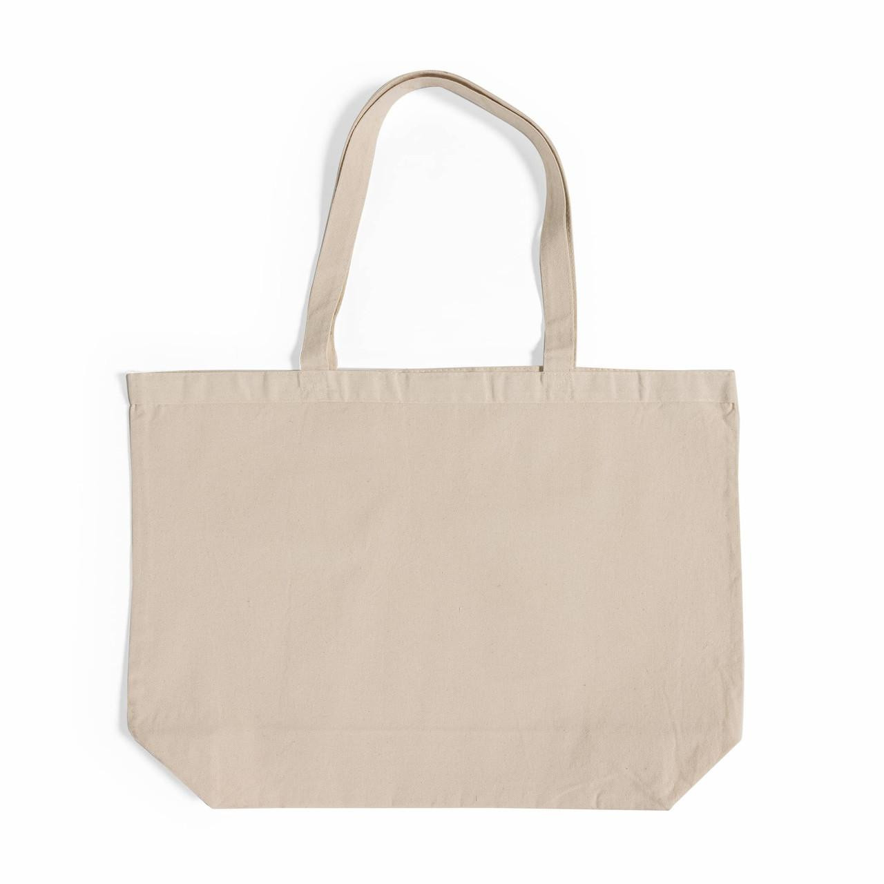 TRUCK×hobo COTTON CANVAS GIANT TOTE BAG Wholesale Hook & Loop Closure Jumbo Canvas Tote Bags | Bulk Cotton